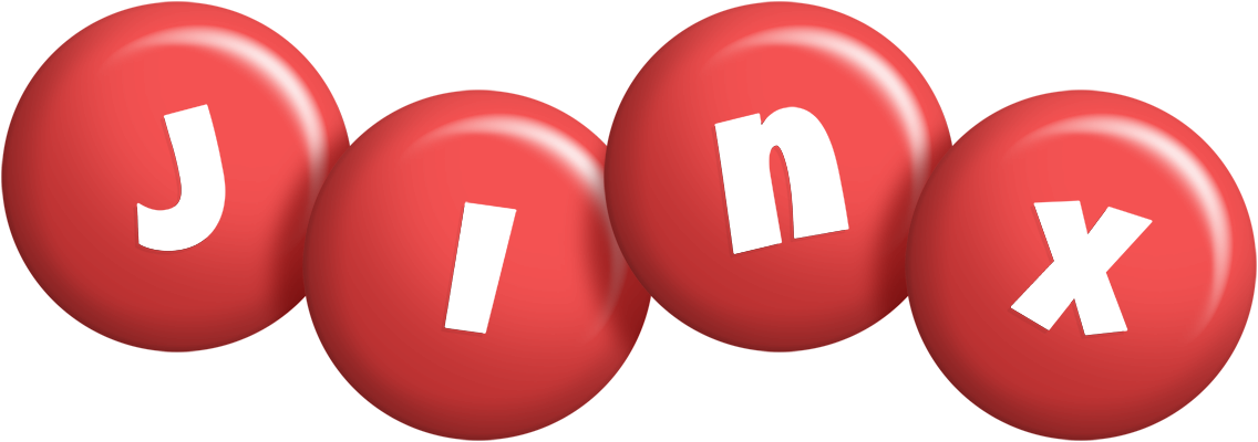 Jinx candy-red logo