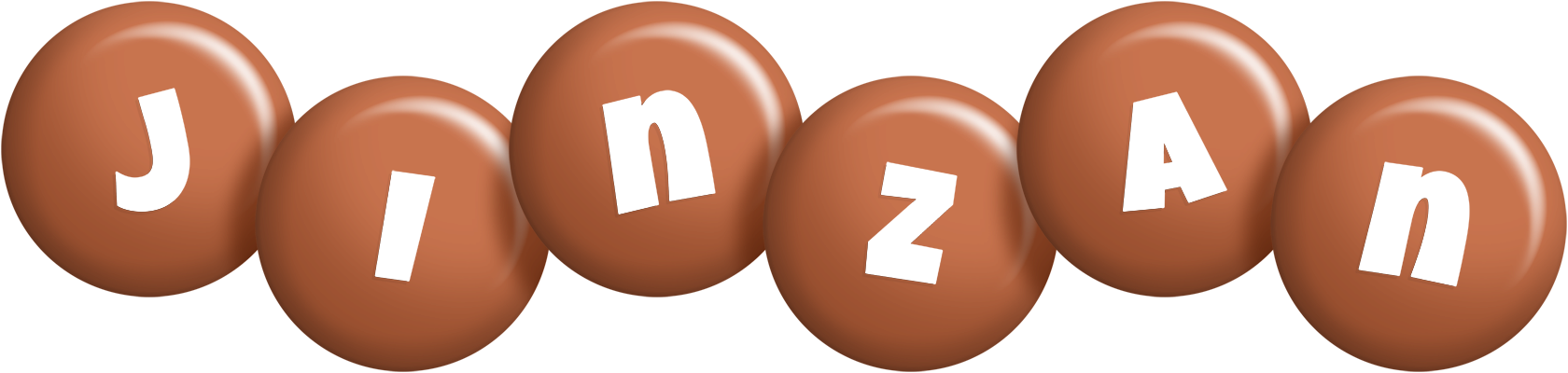Jinzan candy-brown logo