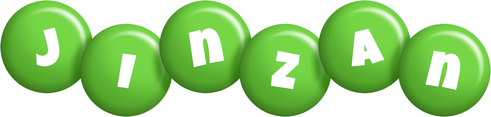 Jinzan candy-green logo
