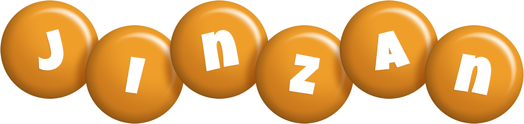 Jinzan candy-orange logo