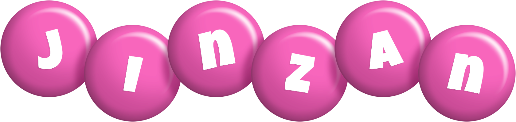 Jinzan candy-pink logo