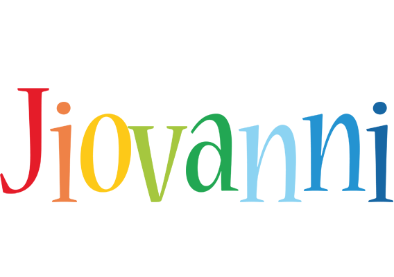 Jiovanni birthday logo