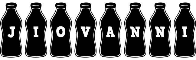 Jiovanni bottle logo