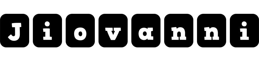 Jiovanni box logo