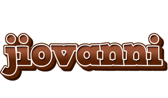 Jiovanni brownie logo