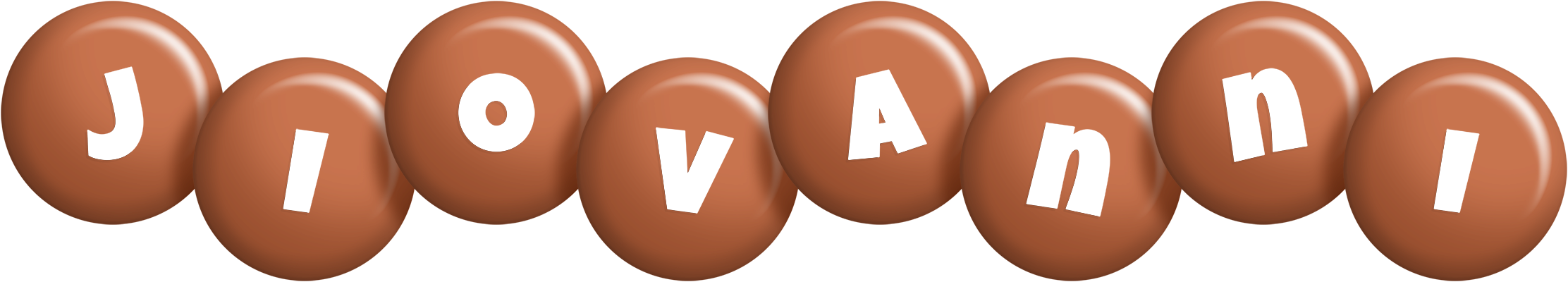 Jiovanni candy-brown logo