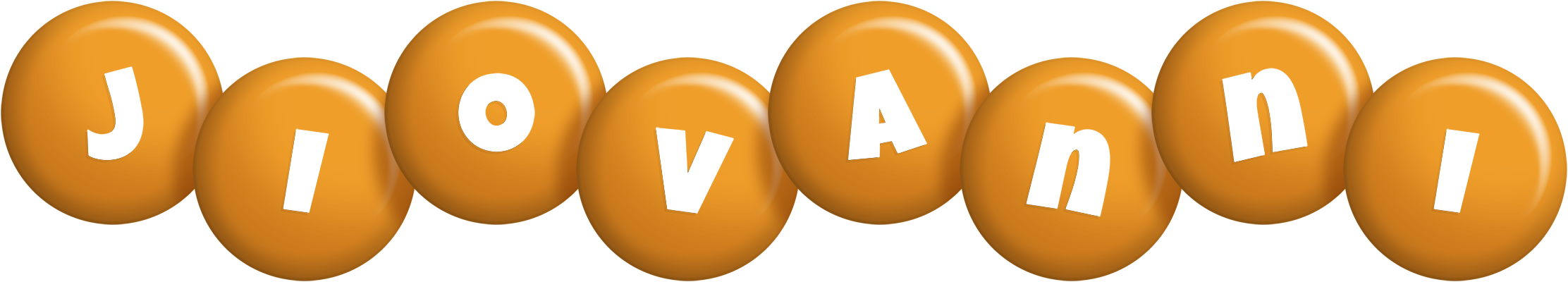 Jiovanni candy-orange logo