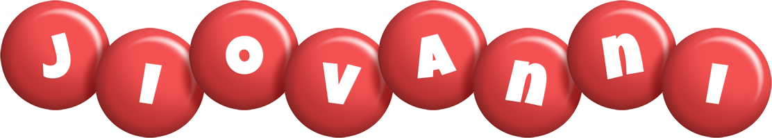 Jiovanni candy-red logo