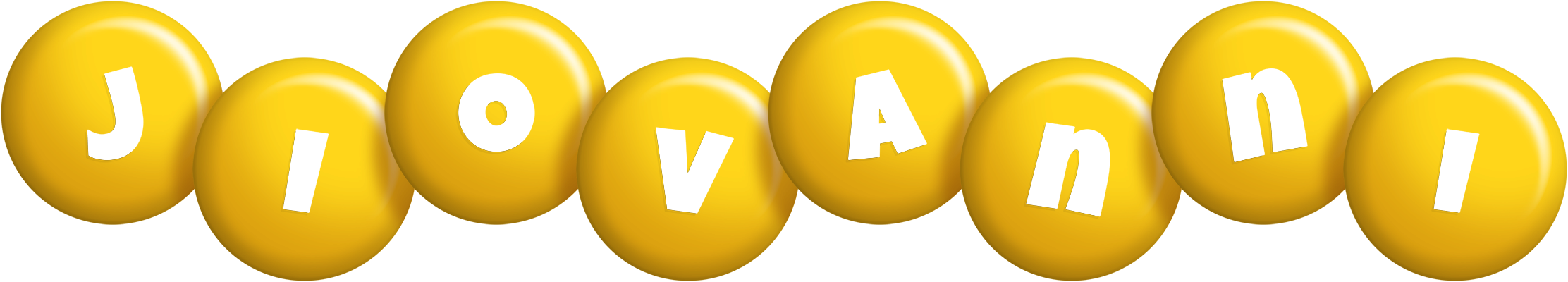 Jiovanni candy-yellow logo