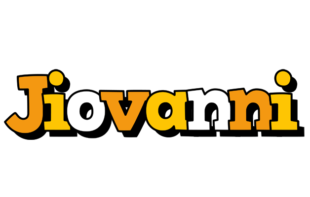 Jiovanni cartoon logo