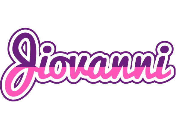 Jiovanni cheerful logo