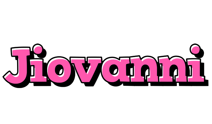 Jiovanni girlish logo