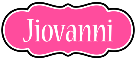 Jiovanni invitation logo