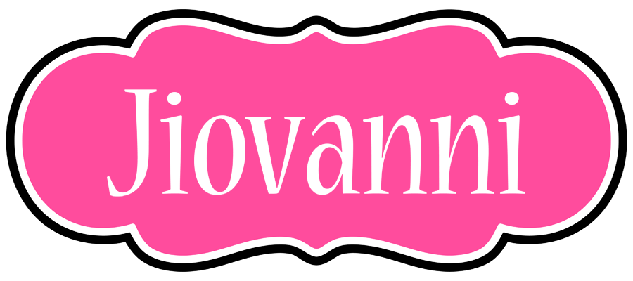 Jiovanni invitation logo