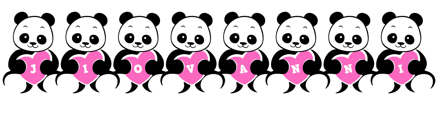 Jiovanni love-panda logo