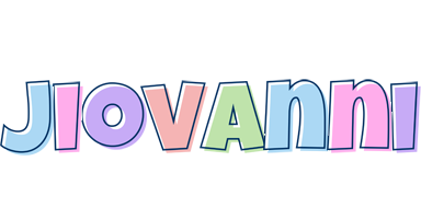 Jiovanni pastel logo