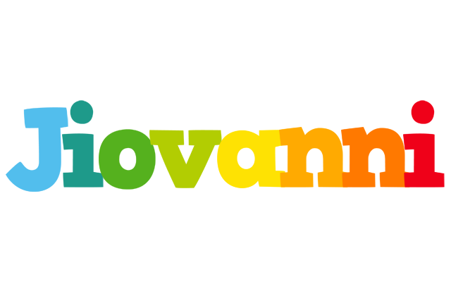 Jiovanni rainbows logo