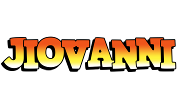 Jiovanni sunset logo