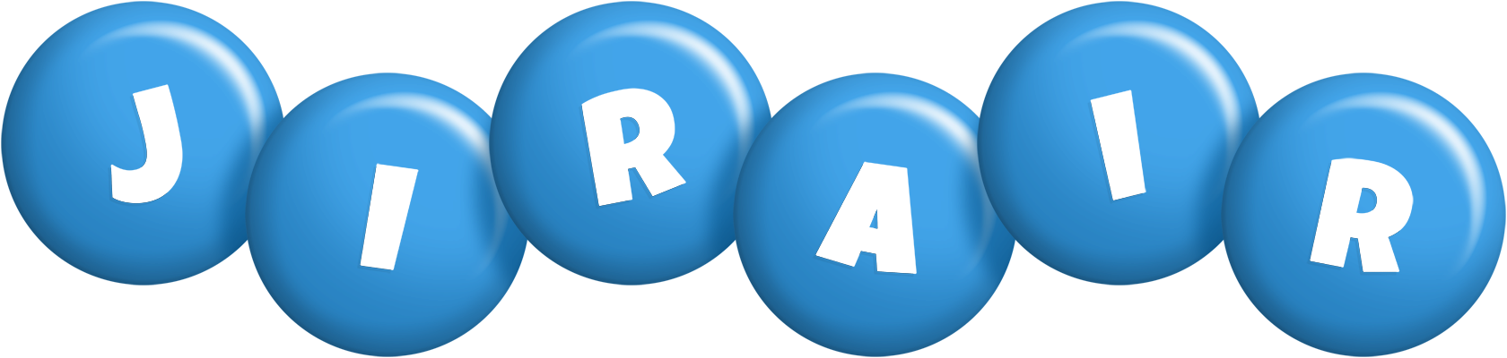 Jirair candy-blue logo