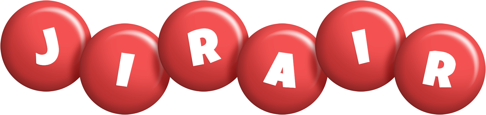 Jirair candy-red logo