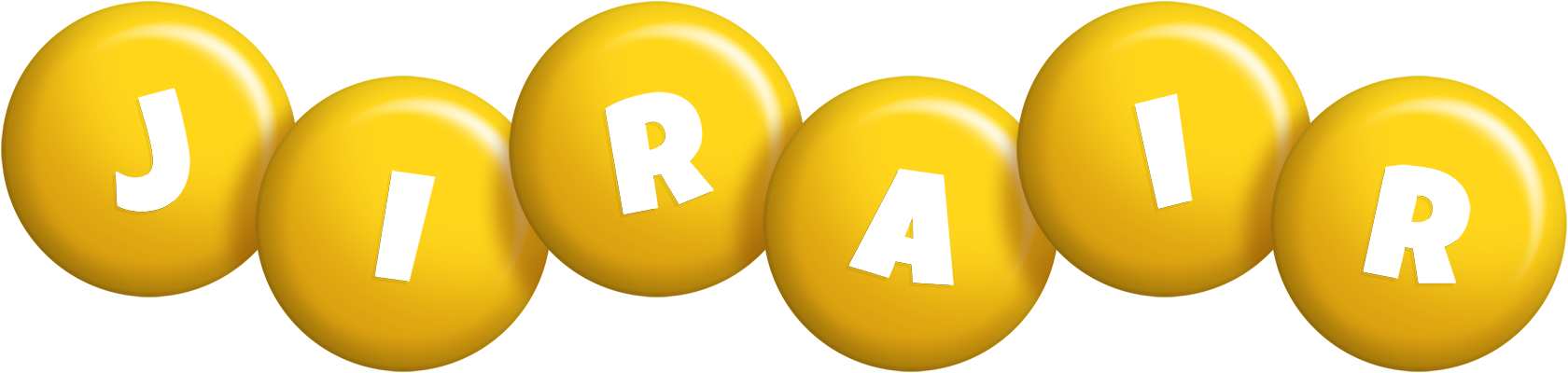 Jirair candy-yellow logo