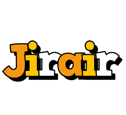 Jirair cartoon logo