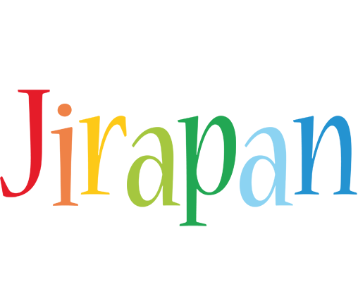 Jirapan birthday logo