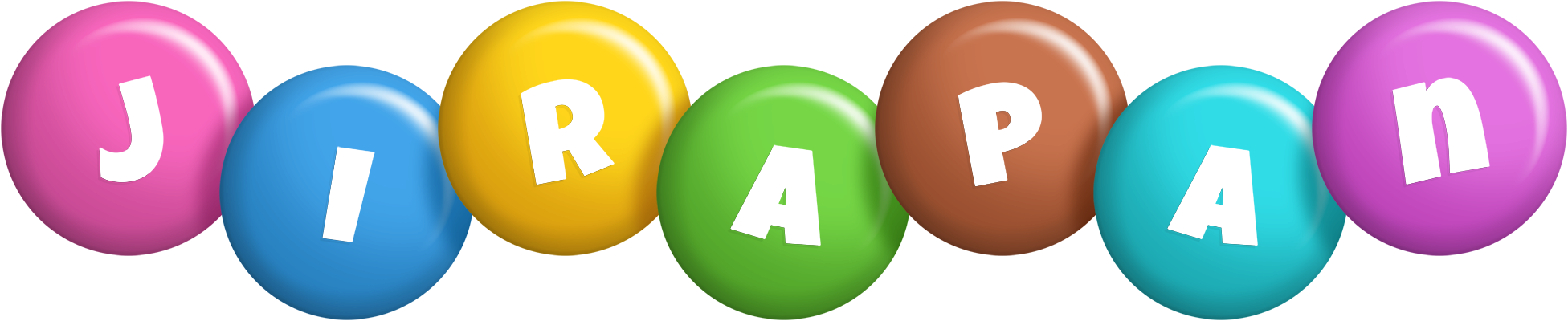 Jirapan candy logo