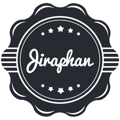 Jiraphan badge logo