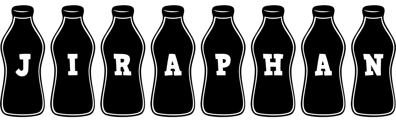 Jiraphan bottle logo