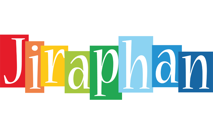 Jiraphan colors logo