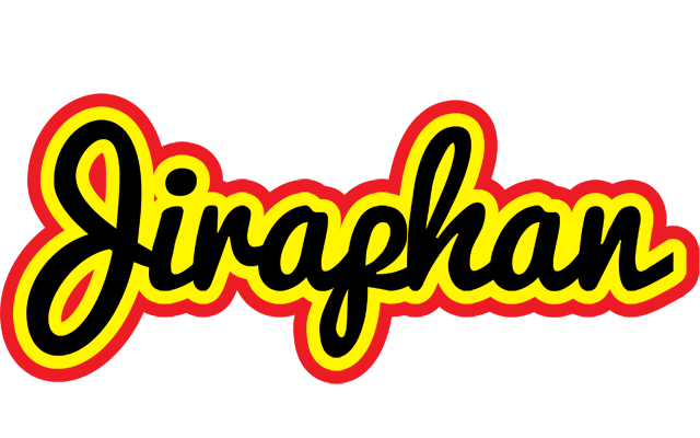 Jiraphan flaming logo