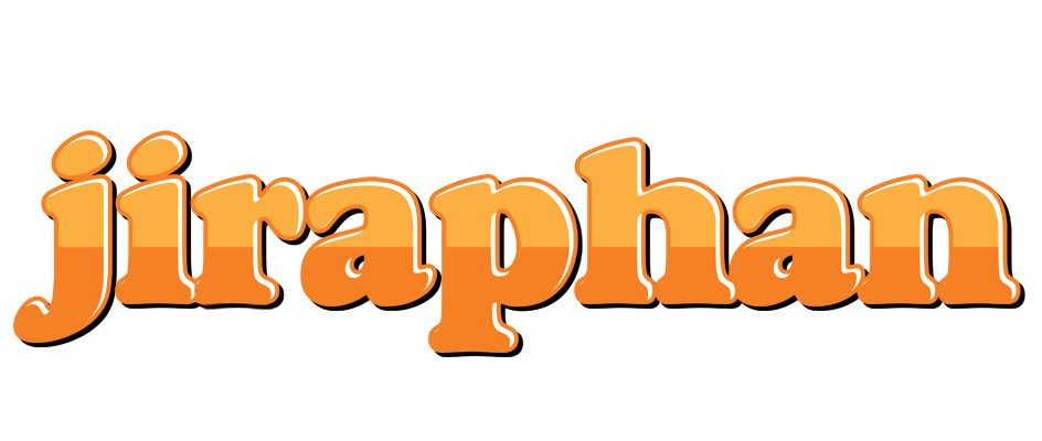 Jiraphan orange logo