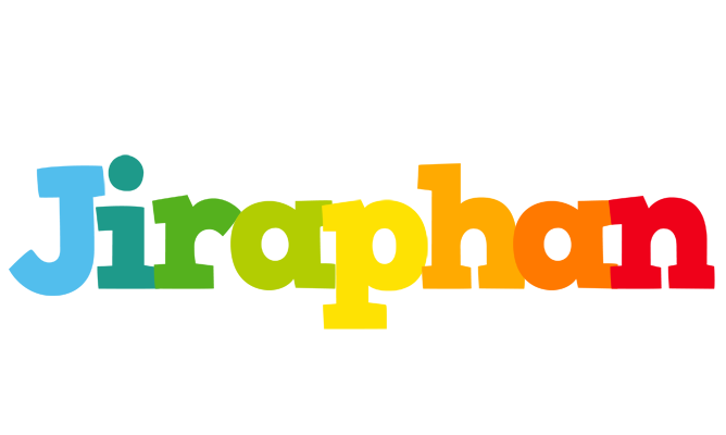 Jiraphan rainbows logo