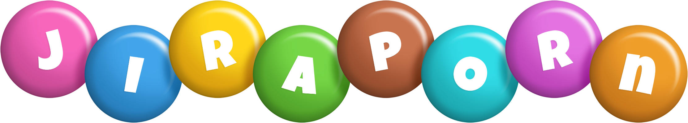 Jiraporn candy logo