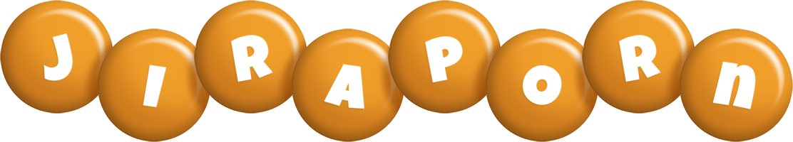 Jiraporn candy-orange logo