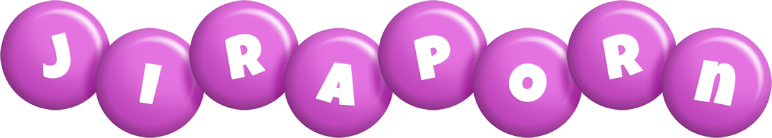 Jiraporn candy-purple logo