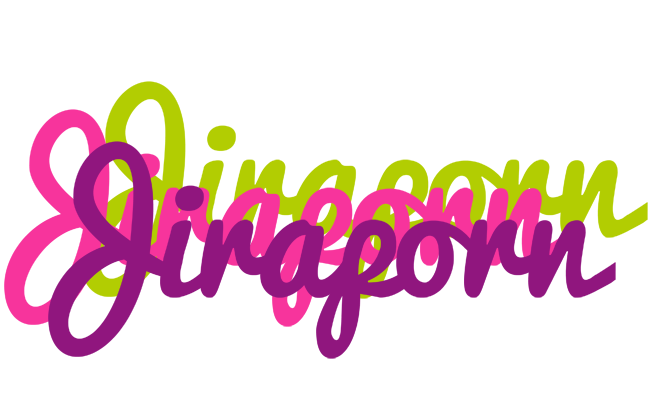 Jiraporn flowers logo