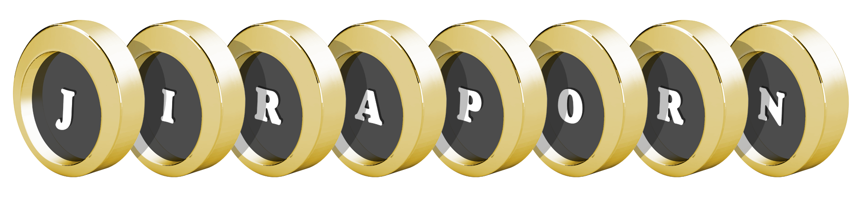 Jiraporn gold logo