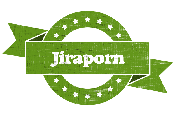 Jiraporn natural logo