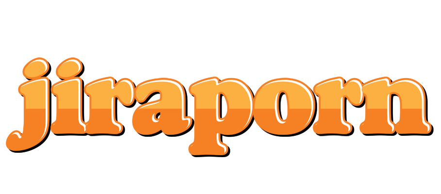 Jiraporn orange logo