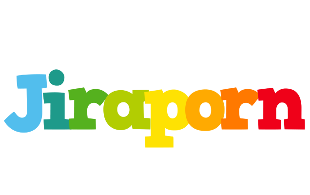 Jiraporn rainbows logo