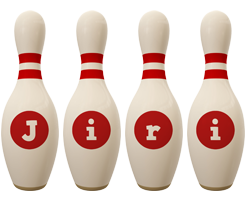 Jiri bowling-pin logo