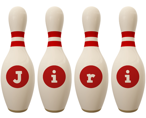 Jiri bowling-pin logo