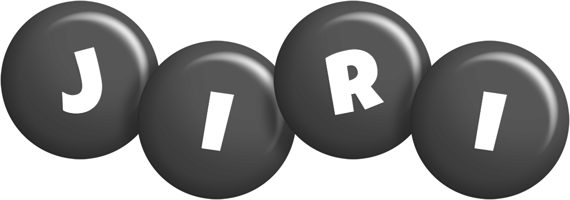 Jiri candy-black logo