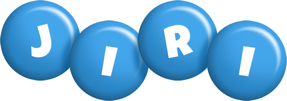 Jiri candy-blue logo