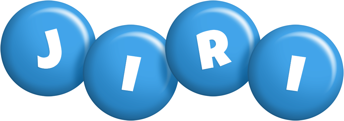Jiri candy-blue logo