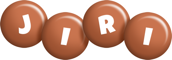 Jiri candy-brown logo