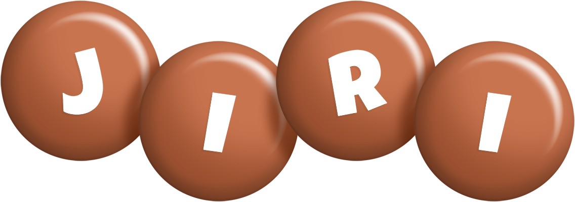 Jiri candy-brown logo