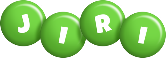 Jiri candy-green logo